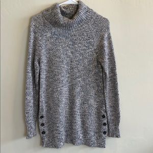 Shania Cotton Blend Button Detail Pullover